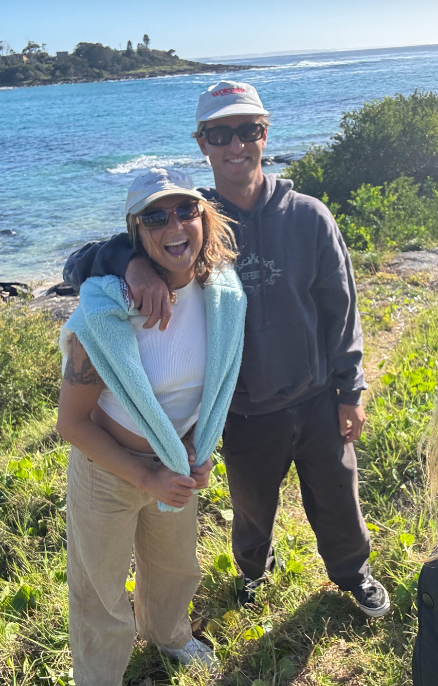 Lorena and Bailey, the makers of The Cow Balm